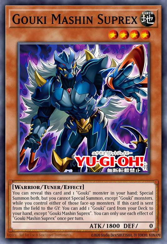 Gouki Machine Suprex 1st Edition DOOD (Super Rare) EU English
