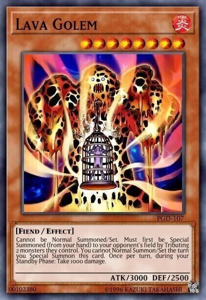 Lava Golem RA01 Ultra Rare US Print