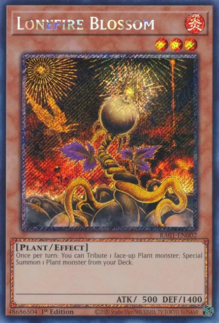 Lonefire Blossom RA01 Platinum Secret Rare US Print