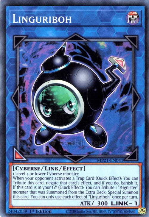 Linguriboh 1st Edition MP25 (Prismatic Secret Rare) EU English