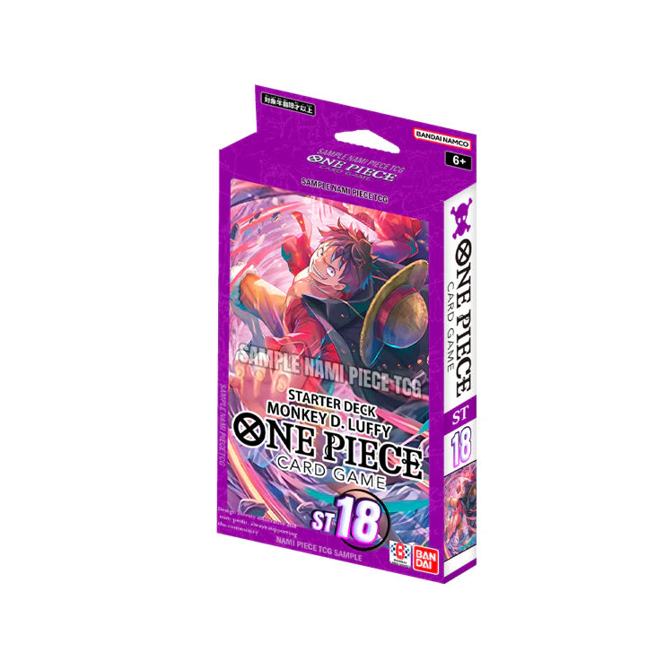 One Piece ST18 Starter Deck Purple Monkey.D.Luffy (Incl. 1x PRB-01 Pack)