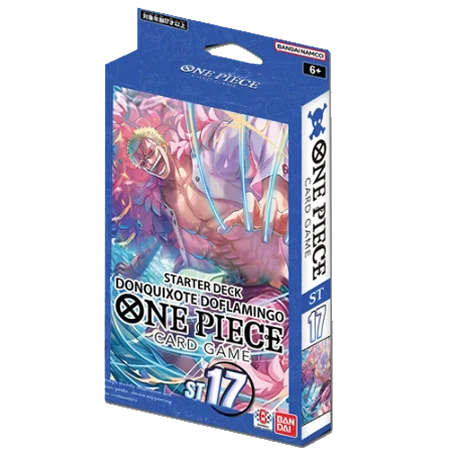 One Piece ST17 Starter Deck Blue Donquixote Doflamingo (Incl. 1x PRB-01 Pack)