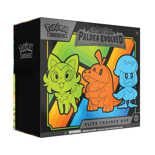 Pokémon Scarlet & Violet Paldea Evolved Elite Trainer Box