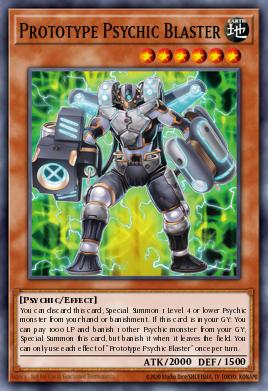 Prototype Psychic Blaster 1st Edition DUAD (Common) EU English