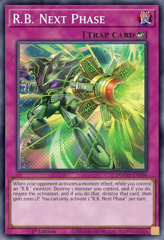 R.B. Next Phase 1st Edition DOOD (Common) EU English