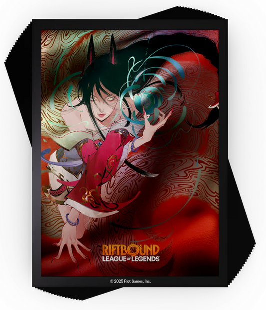 Riftbound League of Legends TCG - Origins - 100 pcs Art Sleeves Ahri