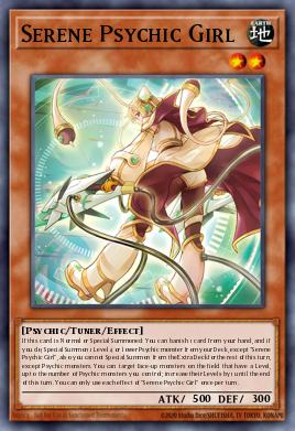Serene Psychic Girl 1st Edition DUAD (Common) EU English