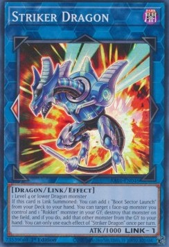 Striker Dragon 1st Edition RA01 Super Rare US Print