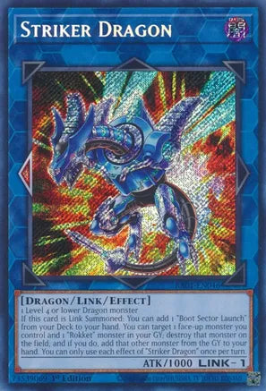 Striker Dragon RA01 Secret Rare US Print