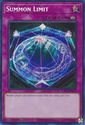 Summon Limit RA01 Secret Rare US Print