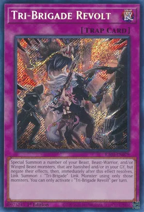 Tri-Brigade Revolt RA01 Secret Rare US Print