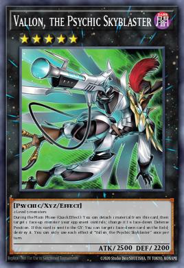 Vallon, the Super Psy Skyblaster 1st Edition DUAD (Common) EU English