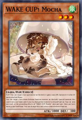 WAKE CUP! Mocha 1st Edition DUAD (Common) EU English