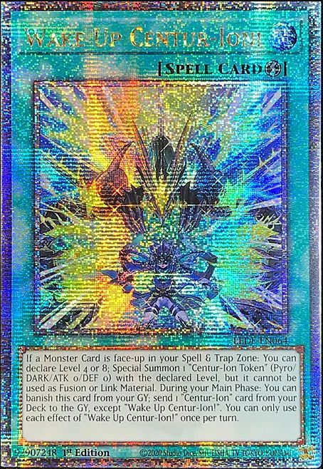 Wake Up Centur-Ion! LEDE Quarter Century Secret Rare EU English