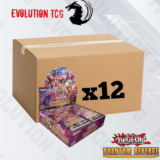 Yu-Gi-Oh! Phantom Revenge Sealed Case (12x booster boxes) EU English Preorder