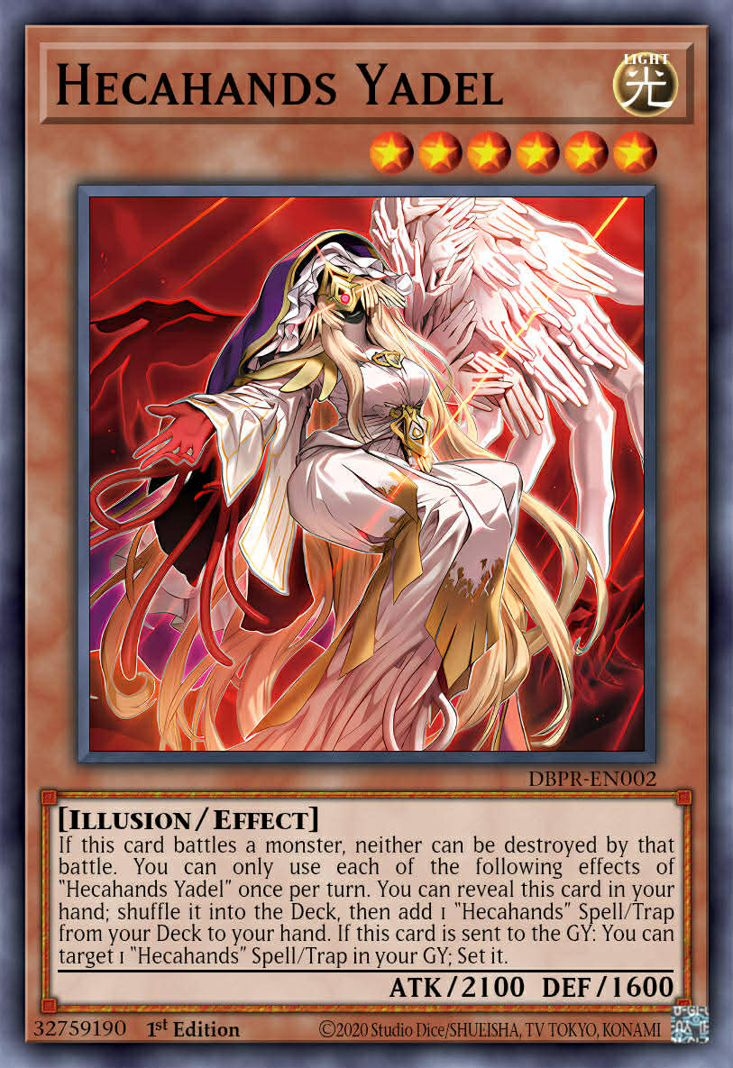 Hecahands Yadel 1st Edition PHRE (Starlight Rare) EU English