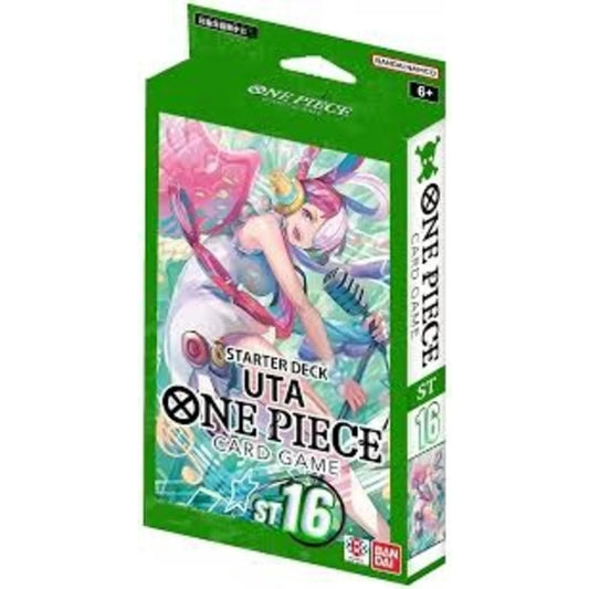 One Piece ST16 Starter Deck Green Uta (Incl. 1x PRB-01 Pack)