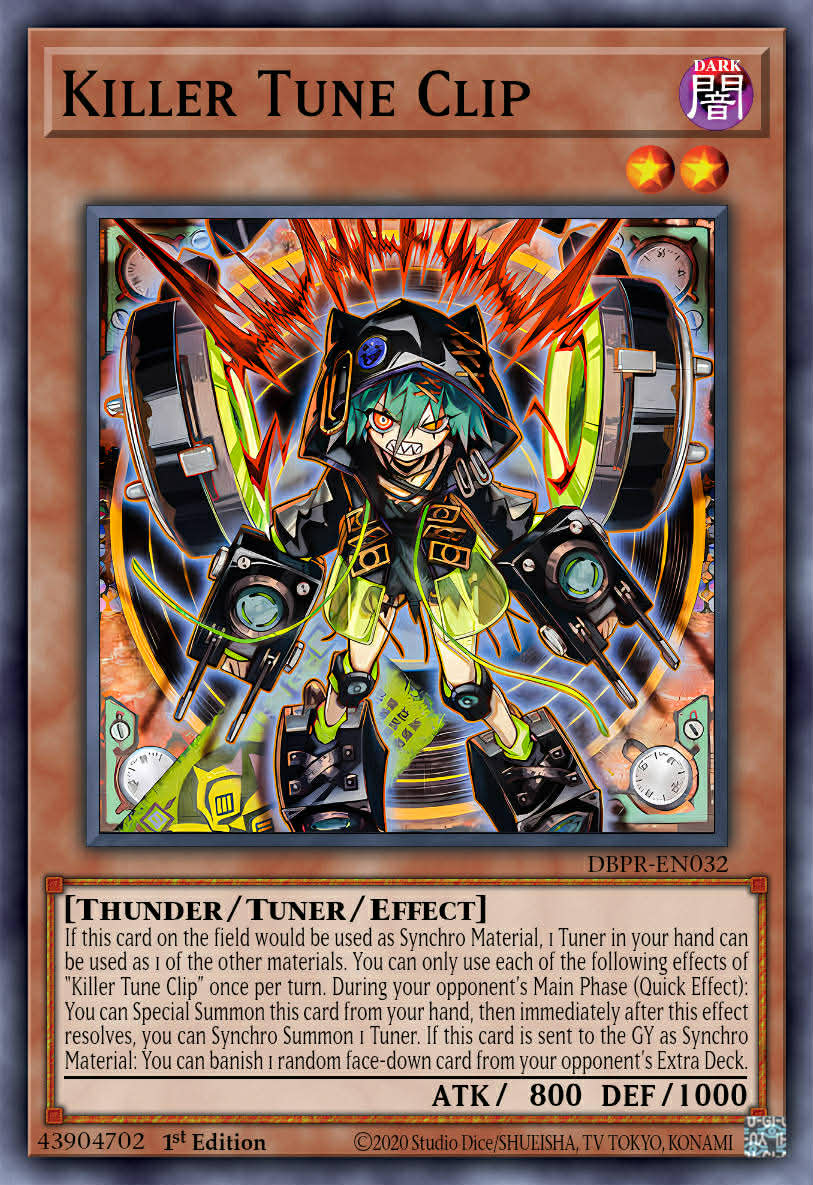 Kewl Tune Clip 1st Edition PHRE (Starlight Rare) EU English