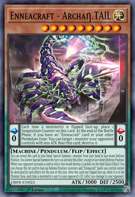 Enneacraft - Archa.TAIL 1st Edition PHRE (Super Rare) EU English