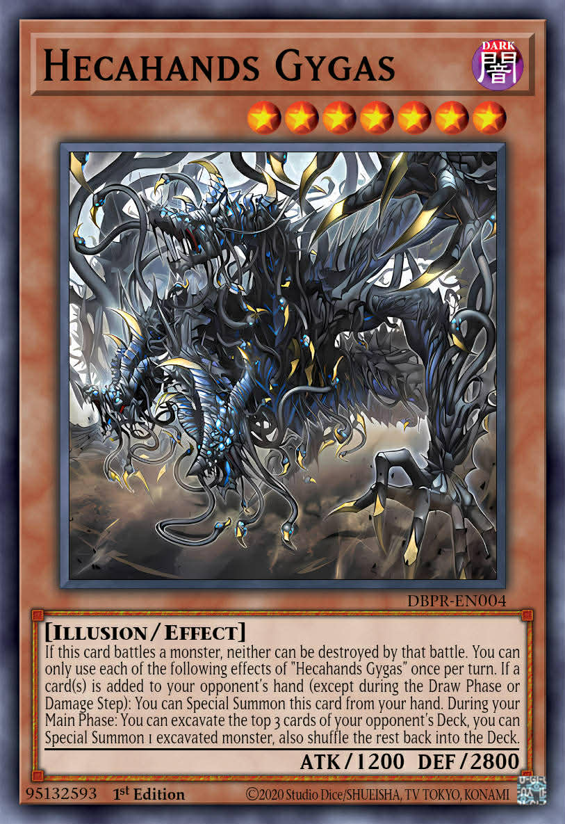 Hecahands Gaigas 1st Edition PHRE (Rare) EU English