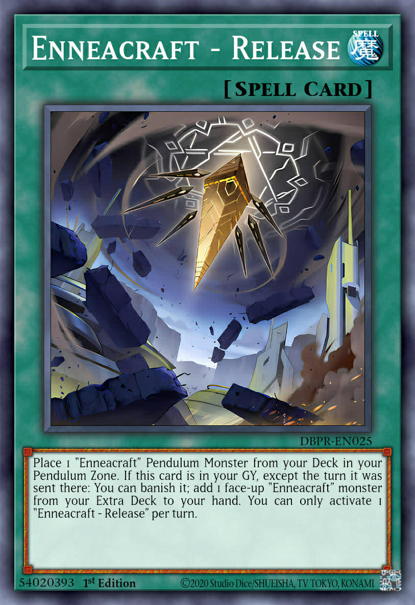 Enneacraft Release 1st Edition PHRE (Super Rare) EU English