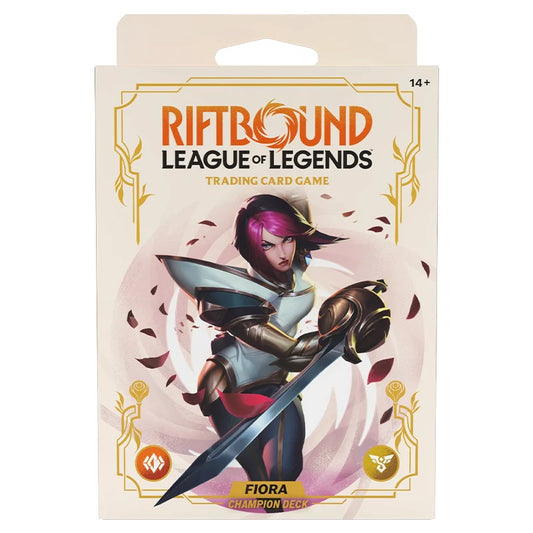 League of Legends Riftbound TCG - Spiritforged - Champion Deck Fiora Pre Order