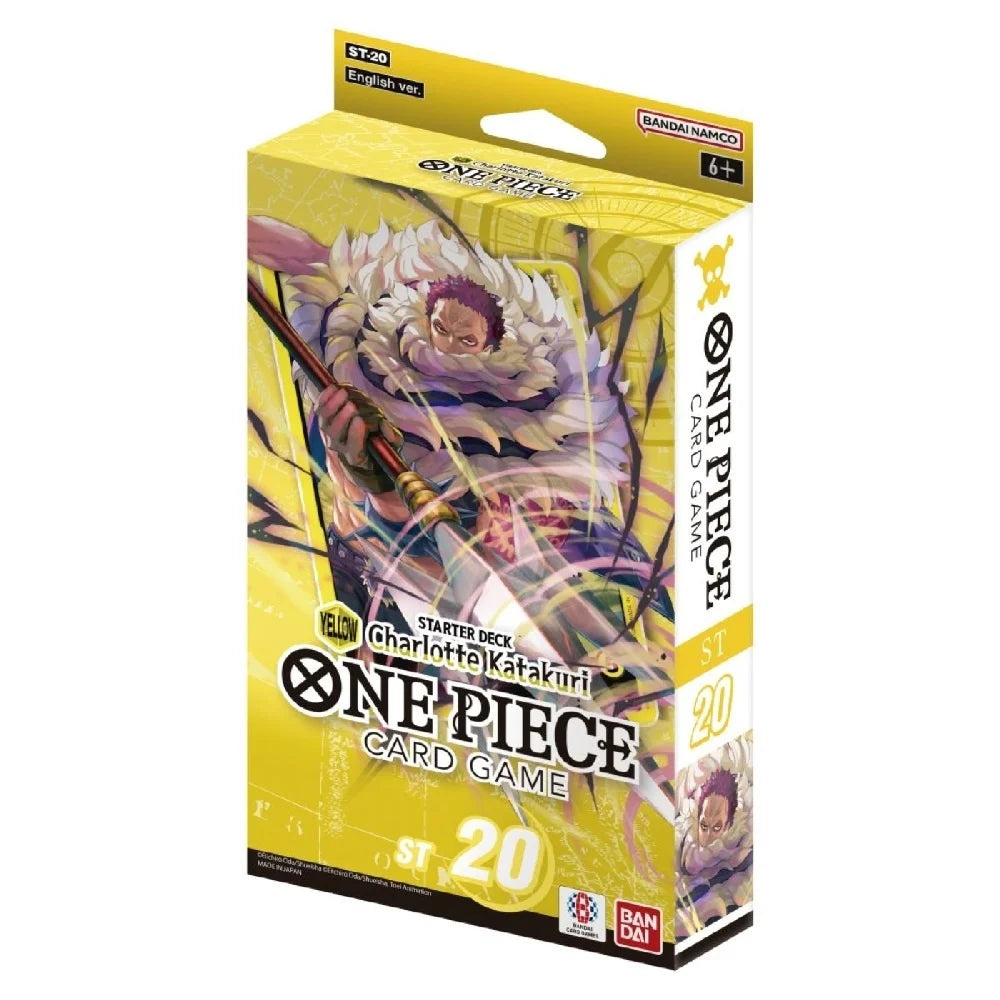 One Piece ST20 Starter Deck Yellow Charlotte Katakuri (Incl. 1x PRB-01 Pack)