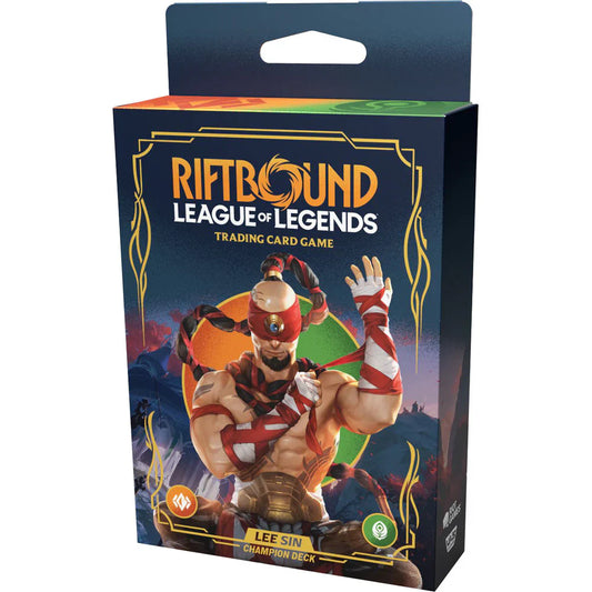 League of Legends Riftbound TCG - Origins - Champion Deck: Lee Sin Pre Order