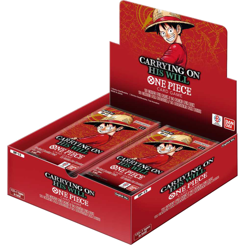 One Piece OP13 Carrying On His Will Booster Box (English) Pre-order