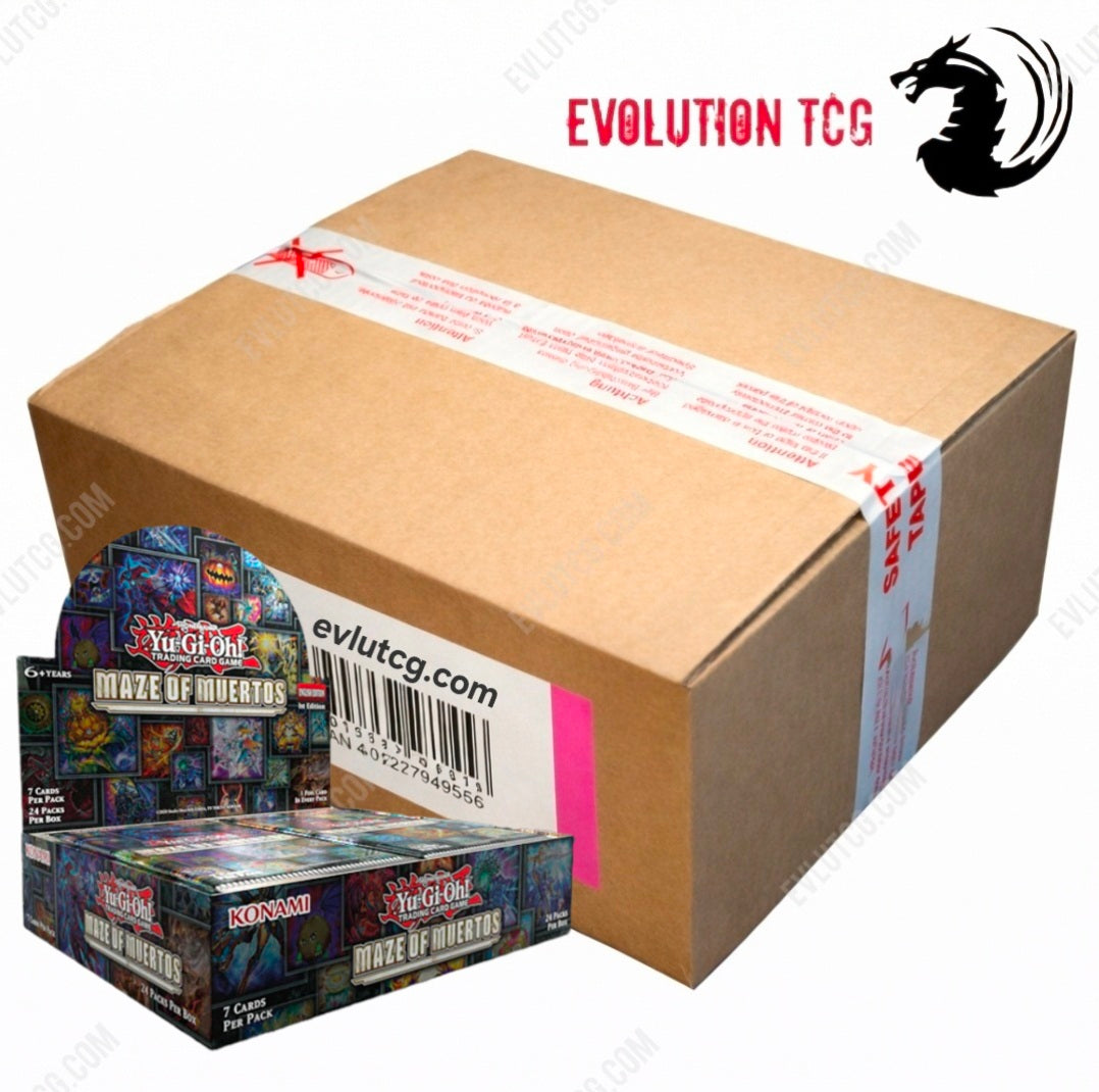 Yu-Gi-Oh! Maze of Muertos Sealed Case (12x Booster Boxes) EU English Preorder