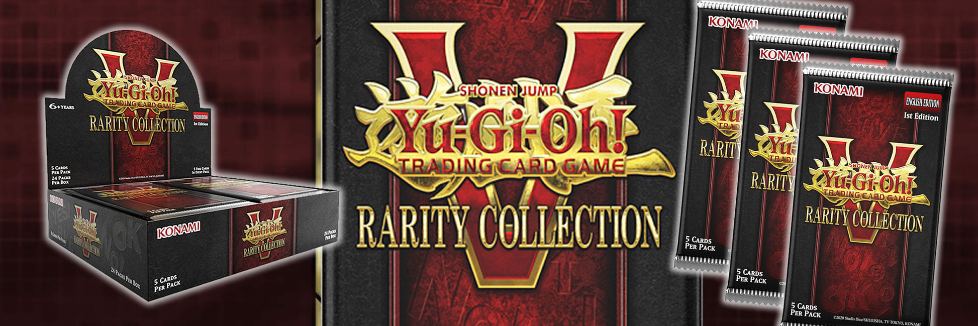 Yu-Gi-Oh! Rarity Collection V Sealed Case (12x booster boxes) EU Engli Evolution TCG Yu-Gi-Oh! Rarity Collection V Sealed Case (12x booster boxes) EU Engli Evolution TCG