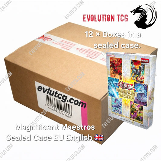 Yu-Gi-Oh! Magnificent Maestros - EU English - Sealed Case (12x Displays) Preorder