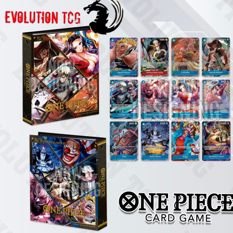 One Piece Seven Warlords of the Sea Binder Set