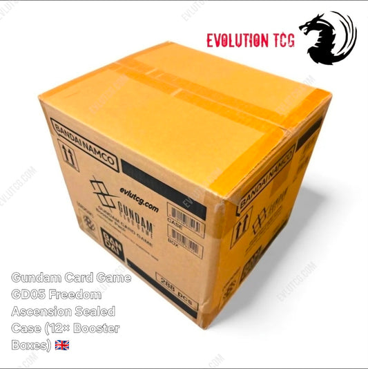 Gundam Card Game - GD05 Freedom Ascension Sealed Case (12x Booster Boxes) English