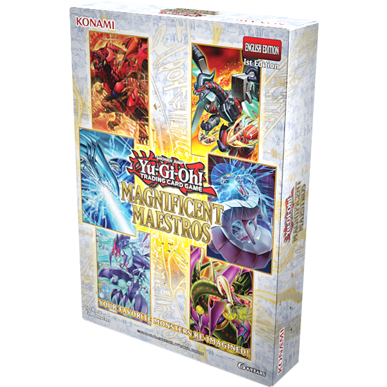 Yu-Gi-Oh! Magnificent Maestros - EU English - Sealed Case (4x Displays) Preorder