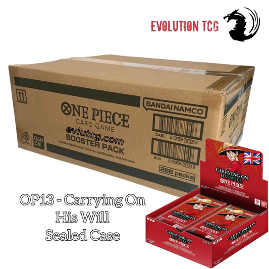 One Piece Card Game OP13 Carrying On His Will Sealed Case (12x Booster Boxes) English Preorder