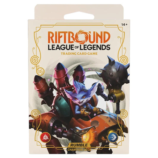 League of Legends Riftbound TCG - Spiritforged - Champion Deck Rumble Pre Order