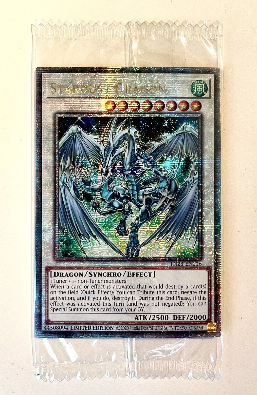 Stardust Dragon EU English QCSR TN23 (Sealed)