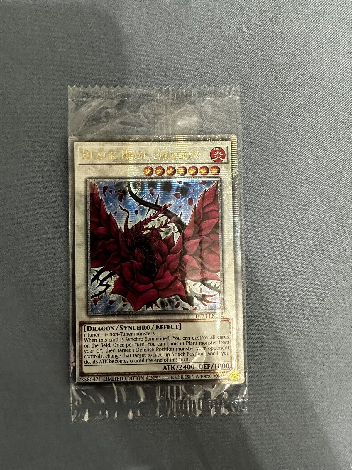 Black Rose Dragon EU English QCSR (TN23) [Sealed]