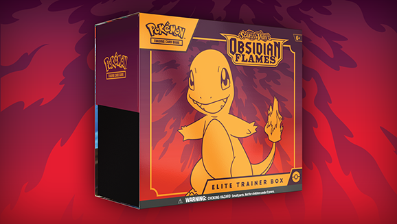 Pokémon Scarlet & Violet Obsidian Flames Elite Trainer Box