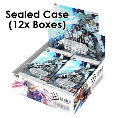 Gundam Card Game GD02 Dual Impact Sealed Case (12x Booster Boxes) English