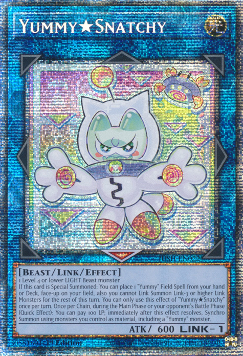 Yummy★Snatchy 1st Edition JUSH (Starlight Rare) EU English